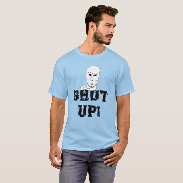 Camiseta Sarcástica "Cala-te!" (Frente Completa)