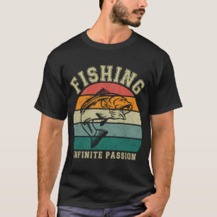 Camiseta Sarcástico Divertido Fanático da Pesca Pescador Ap