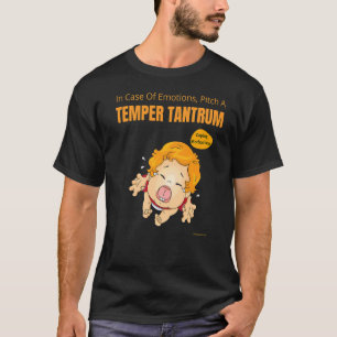 Camiseta Sarcástico Em Caso De Emoções Arranque Um Tanque D