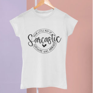 Camiseta Sarcástico engraçado