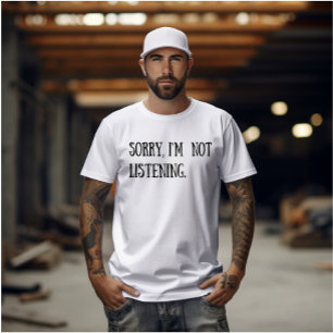 Camiseta Sarcástico engraçado diz fonte preta