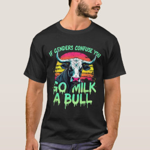 Camiseta Sarcástico Engraçado Se Os Sexos Confusarem Você V