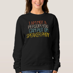Camiseta Sarcástico Eu Não Sou Uma Pessoa Que Você Pode Col