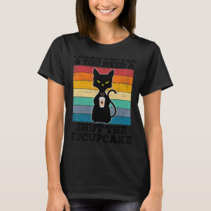 Camiseta Sarcástico Eu Preciso De Café Você Precisa Fechar