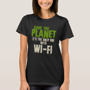 Camiseta Sarcástico Humoroso Salve O Planeta Uso Do Viciado