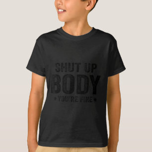 Camiseta Sarcástico Motivacional de Academia Cale a Boca Co