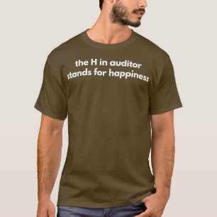 Camiseta Sarcástico O H no Auditor Representa Felicidade 2