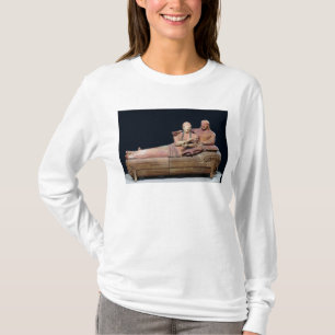 Camiseta Sarcófago de um casal, 525-500 BC