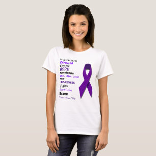 Camiseta Sarcoidose Palavras Inspiradoras