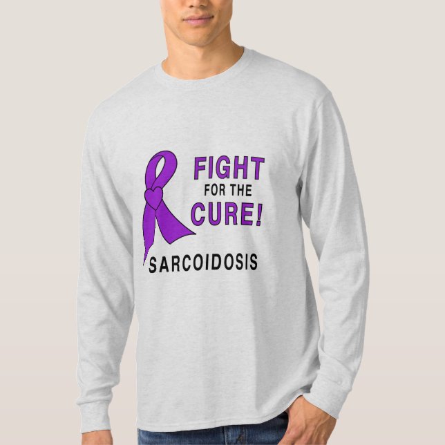 Camiseta Sarcoidosis: Luta para a cura! (Frente)