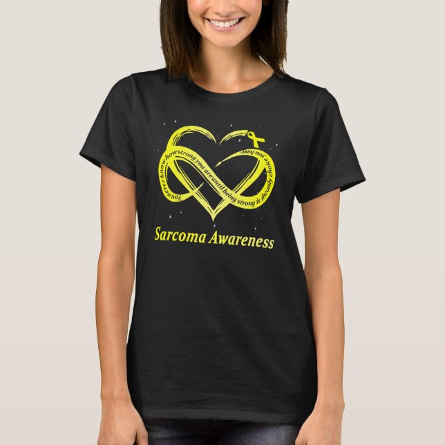 Camiseta Sarcoma Warrior (Frente)