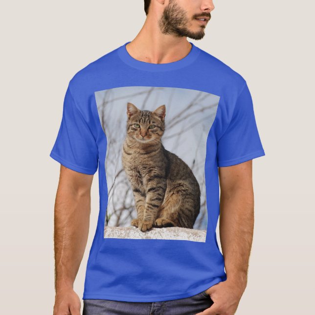 Camiseta Sarda Tabby Cat (Frente)