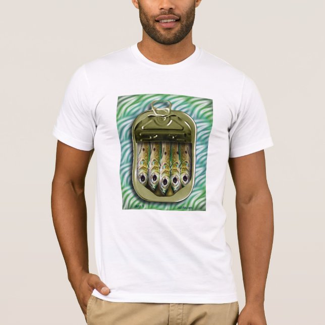 Camiseta sardinha no mar (Frente)