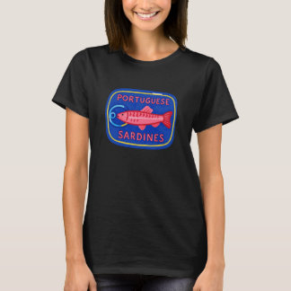 Camiseta Sardinha Portuguesa Amantes de Peixes do Oceano Re