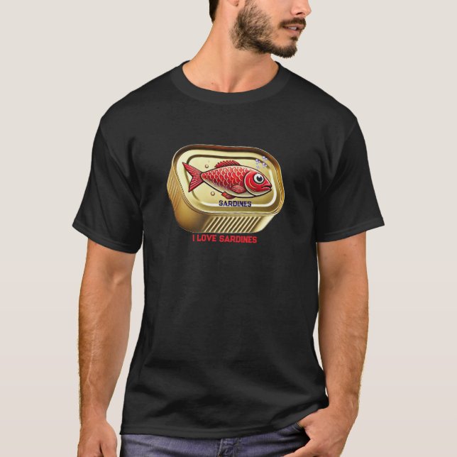Camiseta Sardinha Salty Fish Love (Frente)