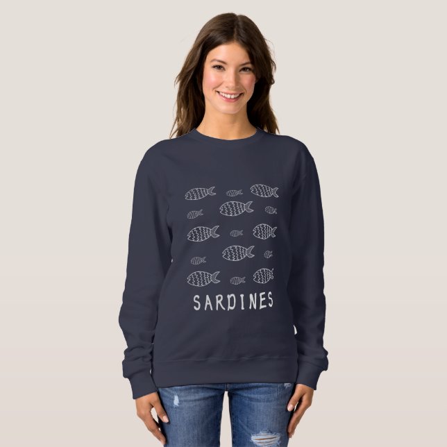 Camiseta Sardinhas (Frente Completa)