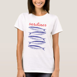 Camiseta Sardinhas