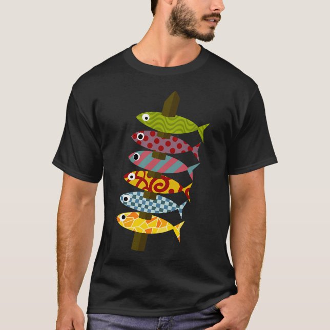 Camiseta Sardinhas de Fantasia Espetos (Frente)