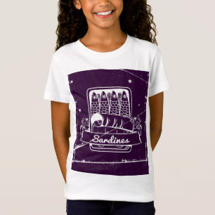 Camiseta Sardinhas em lata em estado de tensão