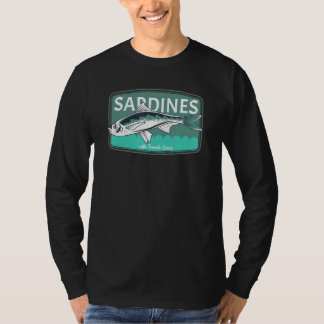Camiseta Sardinhas Podem Pescar Comida Única De Novidade