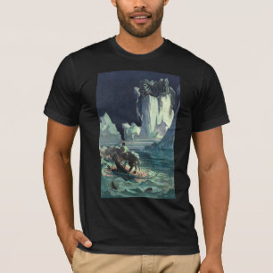 Camiseta Sargasso Sea Grim Reaper e Naufrágio do Titanic