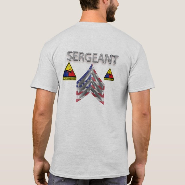 Camiseta Sargento da 1ª Divisão Blindada (Verso)
