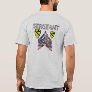 Camiseta Sargento da Divisão de Cavalaria da 1rua