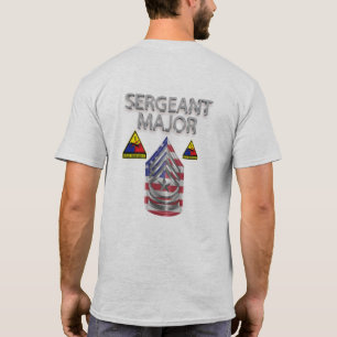 Camiseta Sargento da Divisão de ruas