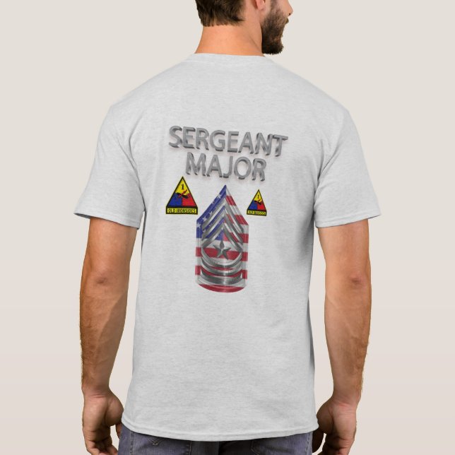 Camiseta Sargento da Divisão de ruas (Verso)
