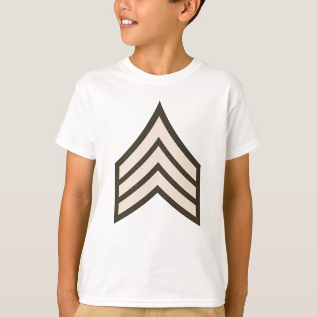 Camiseta Sargento do Exército (Frente)