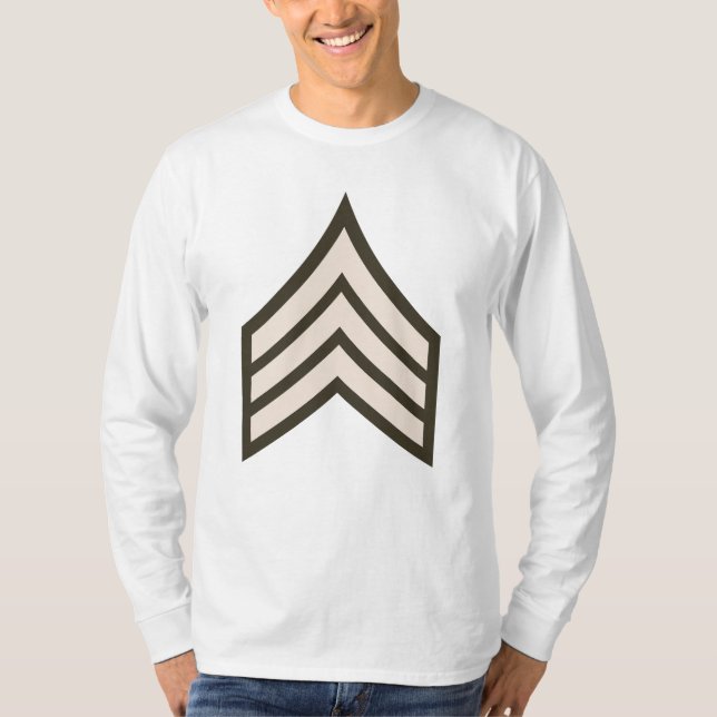 Camiseta Sargento do Exército (Frente)