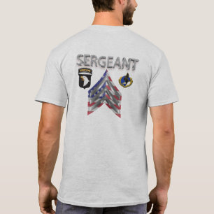 Camiseta Sargento-Funcionarios da Divisão de ruas