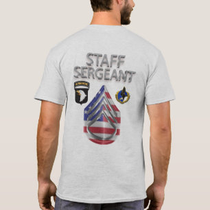 Camiseta Sargento-Funcionarios da Divisão de Transporte Aér