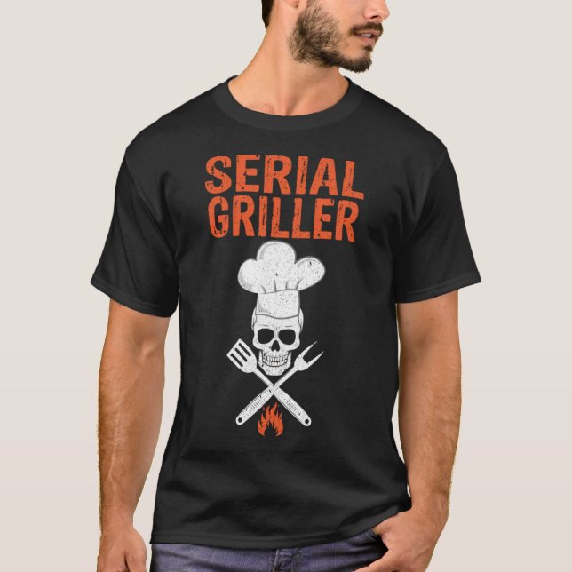 Camiseta Sargento Grill do Churrasco de Série Sargento (Frente)