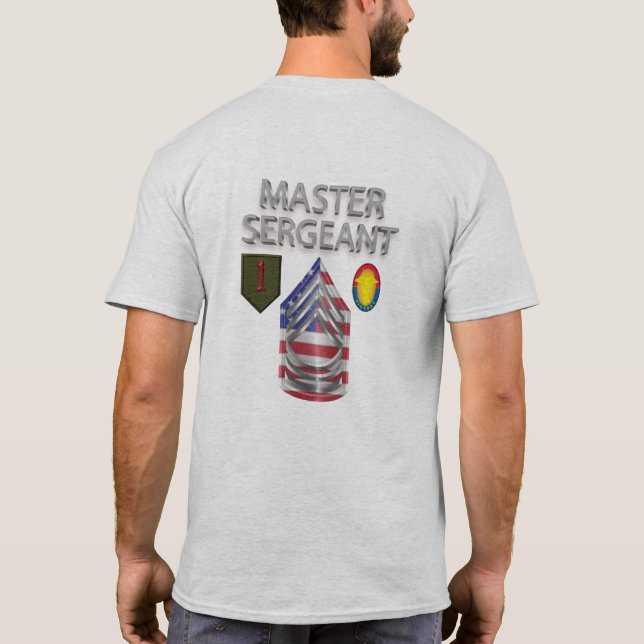 Camiseta Sargento-Mestre da Divisão de Infantaria de 1rua (Verso)