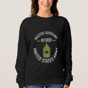 Camiseta Sargento-Mestre MSG Aposentado Exército Retireme
