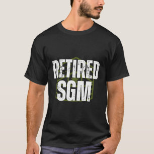 Camiseta Sargento Reformado Major Não Em Funções Sgm