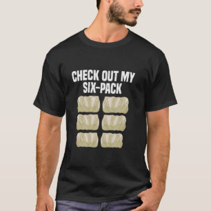 Camiseta Sarmale Six Pack Lanche Romeno Apaixonados por Com