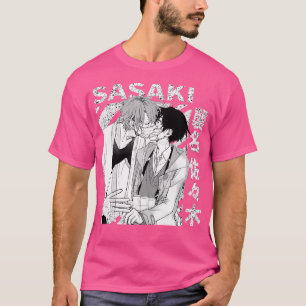 Camiseta Sasaki Shuum E Miyano Yoshikazu - Sasaki Para Miya