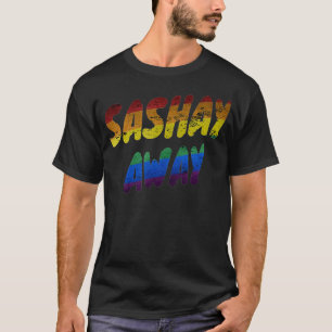 Camiseta Sashay AFUSO - Bandeira do Orgulho Vintage Arrasto