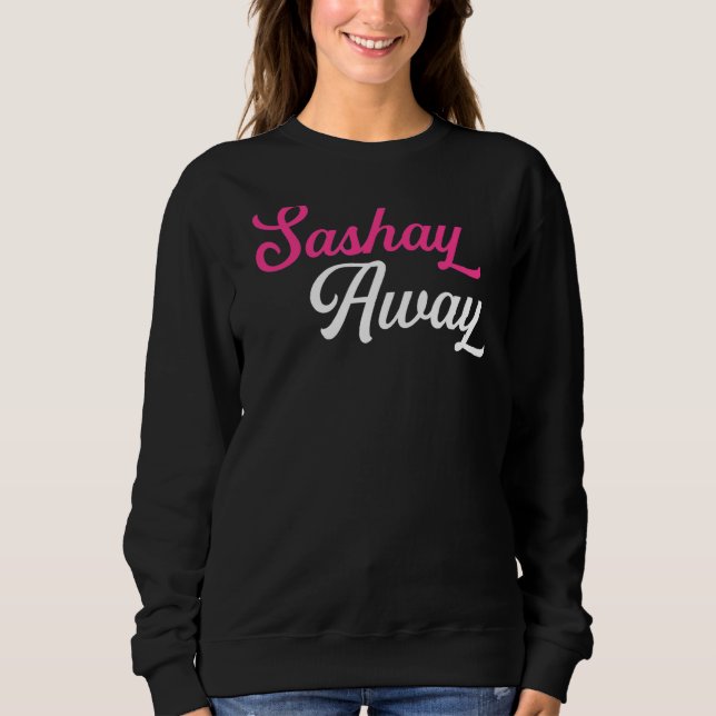 Camiseta Sashay Away Drag Queen (Frente)