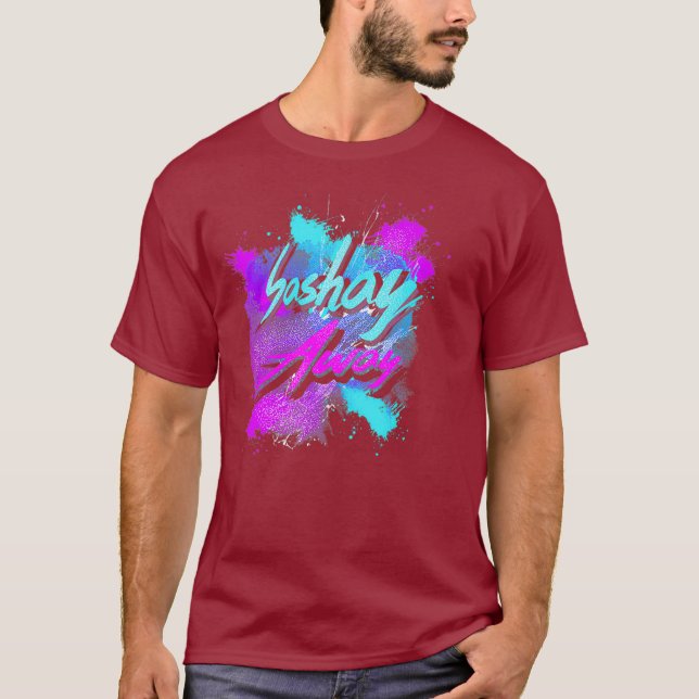 Camiseta Sashay Away T Shirt - Drag Queen Cabaret Diva (Frente)