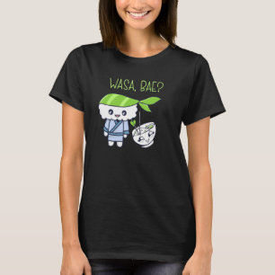 Camiseta Sashimi Comida Japonesa Wasa Bae Salmão Sushi