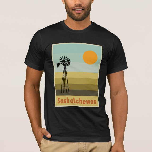 Camiseta Saskatchewan Canadá (Frente)