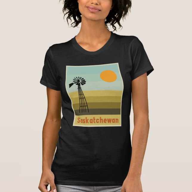 Camiseta Saskatchewan Canadá (Frente)