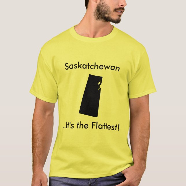 Camiseta Saskatchewan. É a mais lisa! (Frente)