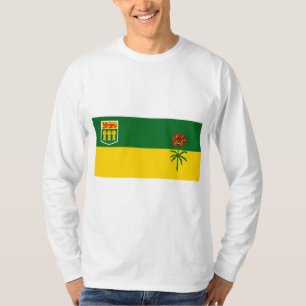 Camiseta Saskatchewan Flag
