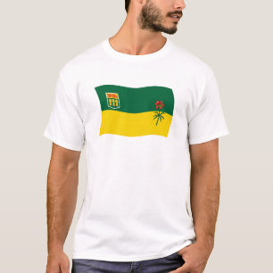 Camiseta Saskatchewan Flag Shirt