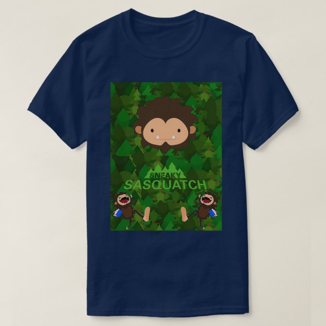 Camiseta Sasquatch Adventure (Frente do Design)