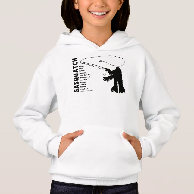 Camiseta Sasquatch Angler Petroglicph T Shirt (Frente)